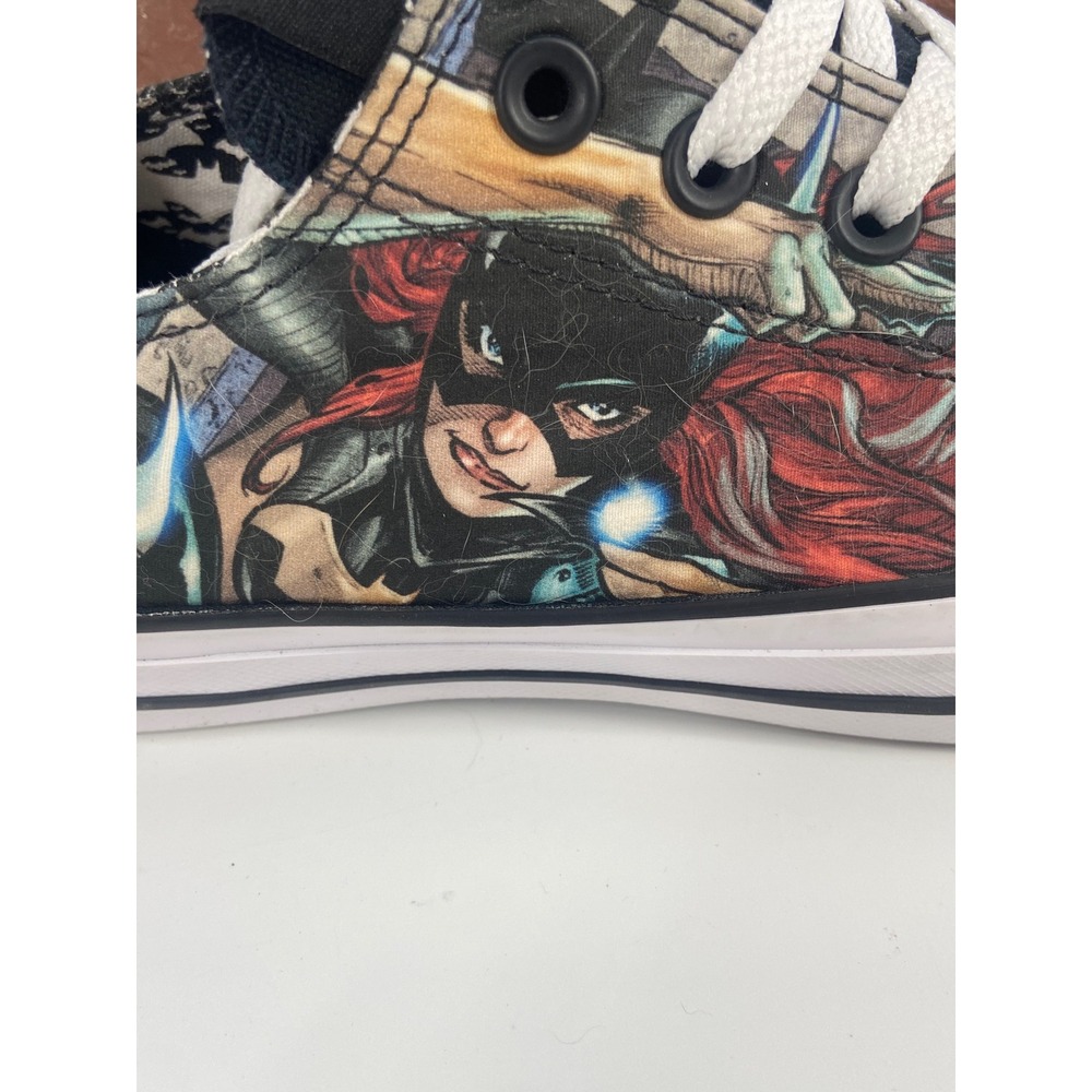 Converse All Star Chuck Taylor Low Top DC Comics Batgirl‎ Sneakers M-7/W-9 - Picture 15 of 16